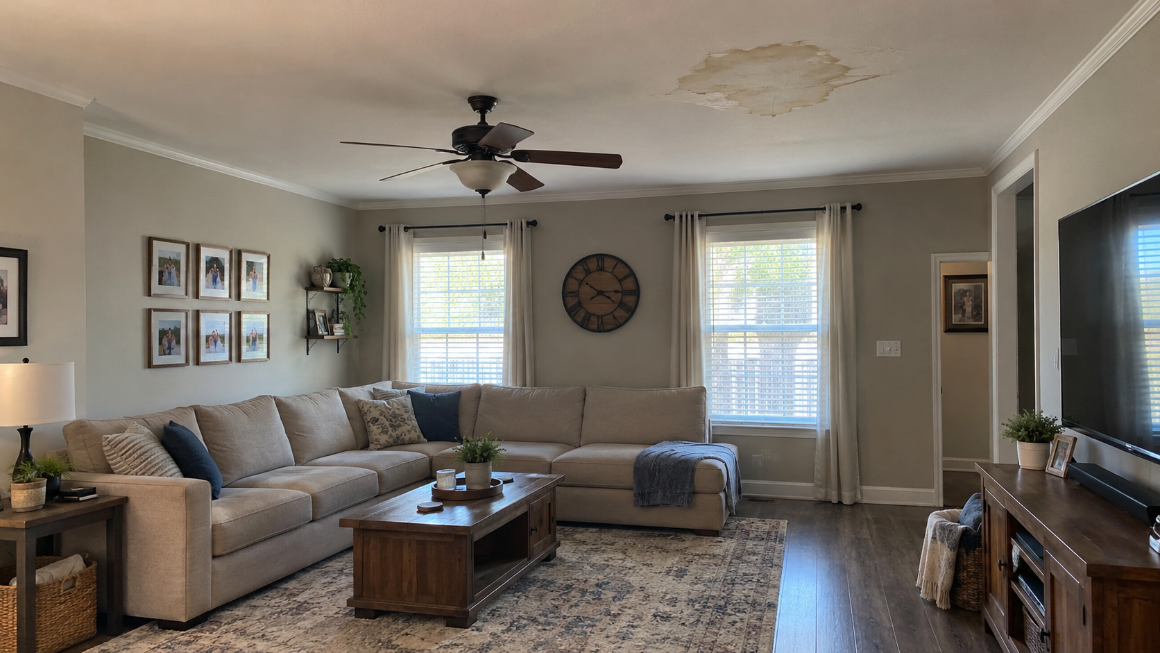 Example B – entire room